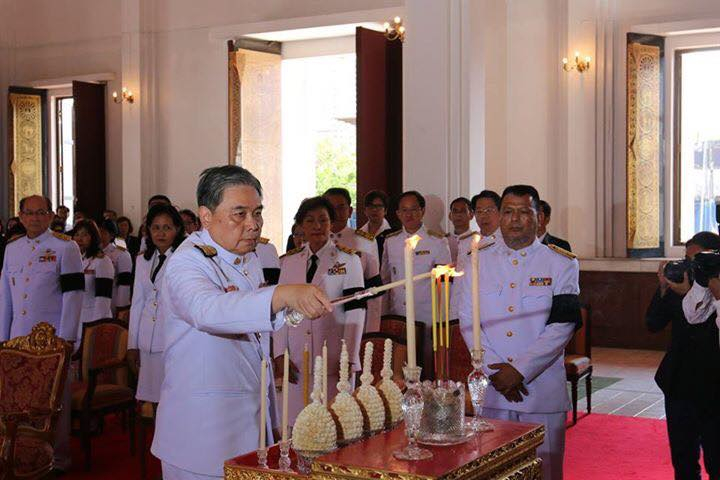 พิธีถวายผ้าพระกฐินพระราชทาน กระทรวงการคลัง-2