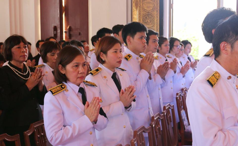 พิธีถวายผ้าพระกฐินพระราชทาน กระทรวงการคลัง-4