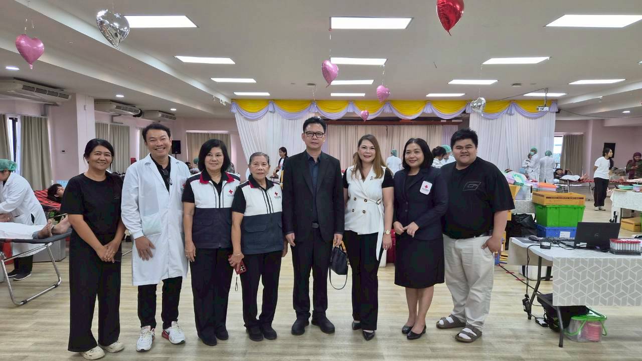 กยศ. รวมใจปันโลหิต ต่อชีวิตเพื่อนมนุษย์ ปีที่ 13 ณ มหาวิทยาลัยราชภัฏภูเก็ต