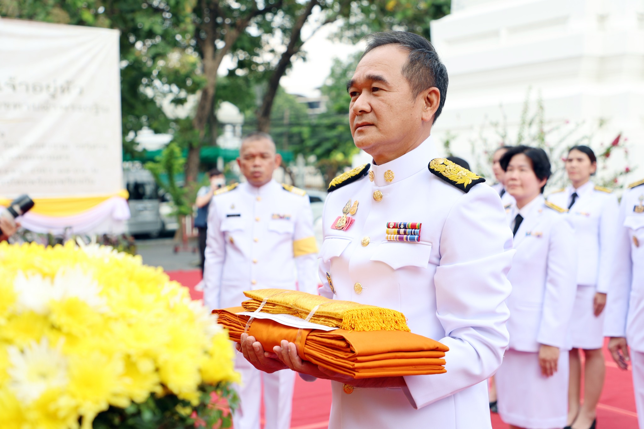 พิธีถวายผ้าพระกฐินพระราชทานกระทรวงการคลัง ประจำปี พ.ศ. 2566