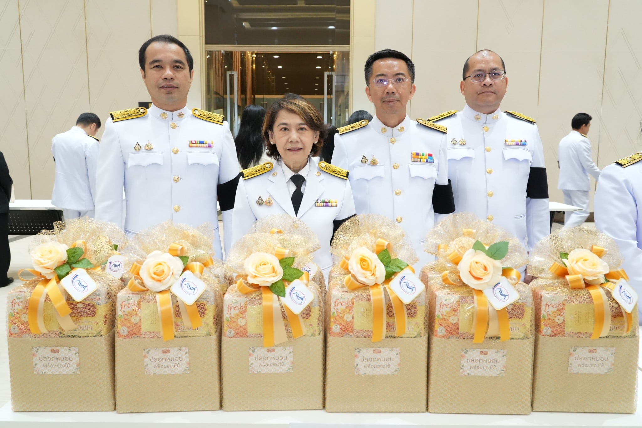  กยศ. ร่วมพิธีเจริญพระพุทธมนต์ และทำบุญตักบาตรถวายเป็นพระกุศลสมเด็จพระอริยวงศาคตญาณ สมเด็จพระสังฆราช สกลมหาสังฆปริณายก