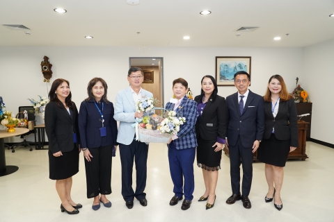 กยศ. ร่วมแสดงความยินดีกับ นายพชร อนันตศิลป์ เนื่องในโอกาสรับตำแหน่งปลัดกระทรวงดิจิทัลเพื่อเศรษฐกิจและสังคม