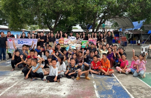  กยศ. ร่วมกิจกรรม “กยศ. คนอาสา : ปันเวลาปันความสุข” ณ โรงเรียนดอนทองราษฎร์วิทยา จังหวัดลพบุรี