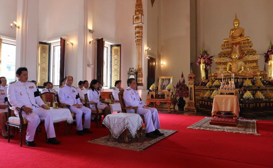 พิธีถวายผ้าพระกฐินพระราชทาน กระทรวงการคลัง-6